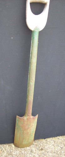 Vintage fence post spade - vintage,