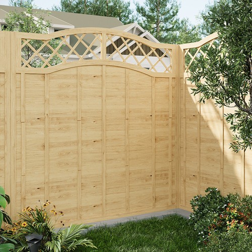 Privacy wooden fence - wooden,