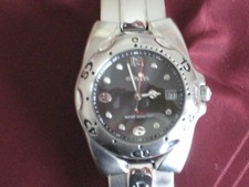 MENS ELLESSE STAINLESS STEEL DIVERS WATCH 03-0104 ( VINTAGE )