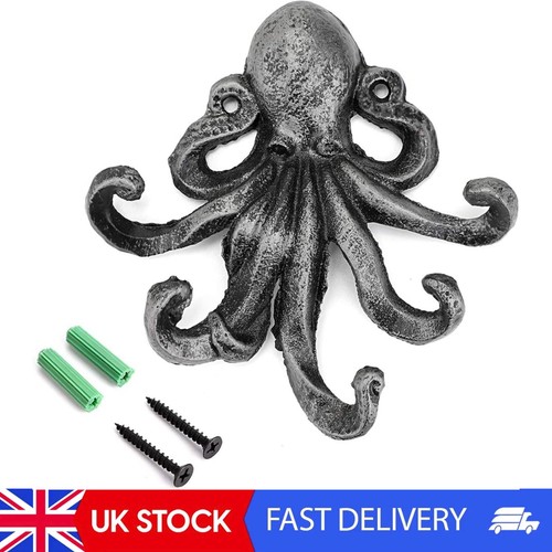 Cast iron octopus - octopus, 5
