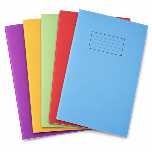 Silvine a5 exercise books - /,