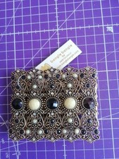 Wide Band Stretch Bangle  By