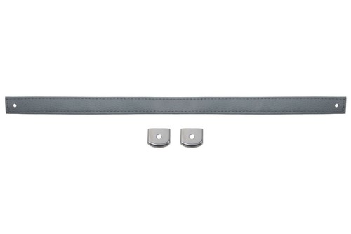 Retaining strap with clamping