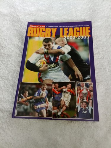 Rugby league book - rugby, 2003