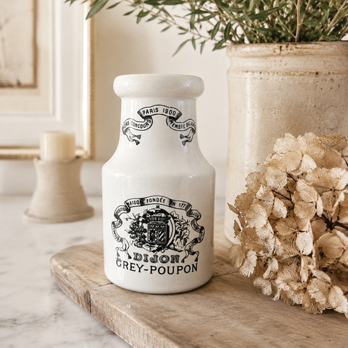 Vintage grey poupon dijon - grey,