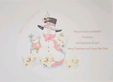 Christmas Card Inserts x 20 To