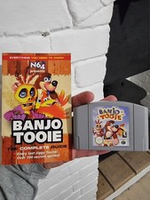Banjo Tooie Cartridge And Complete Strategy Guide Booklet Nintendo 64 N64 PAL