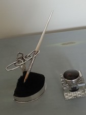 W.Comynes silver pen wipe &Cut