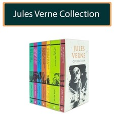 Jules Verne Collection 7 Books Set Mysterious Island, Antarctic Mystery,Five Wee