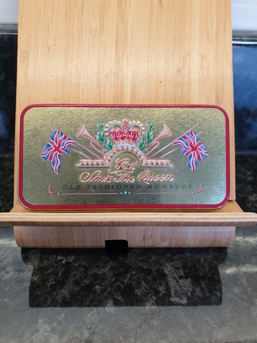Empty tin humbugs sweets - tin,