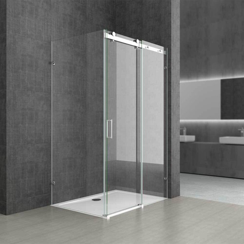 Shower enclosure frameless - shower,