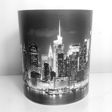 Childrens Kids Black & White Manhattan Skyline New York USA Light or Lamp Shade 