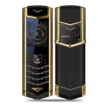 VERTU V9 Mobile Phone Metal Black Gold Luxury Bar Phone Dual Sim 2g Unlocked 