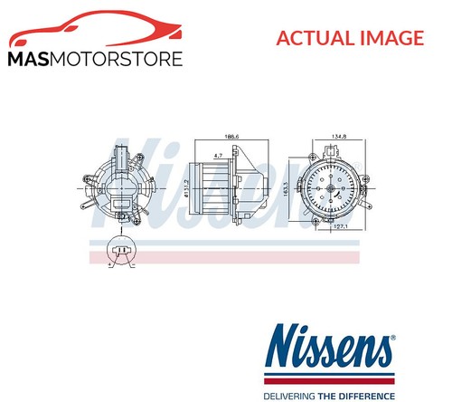 Interior blower fan motor lhd - interior,