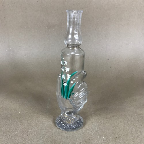 Hand painted stem - hand, vase