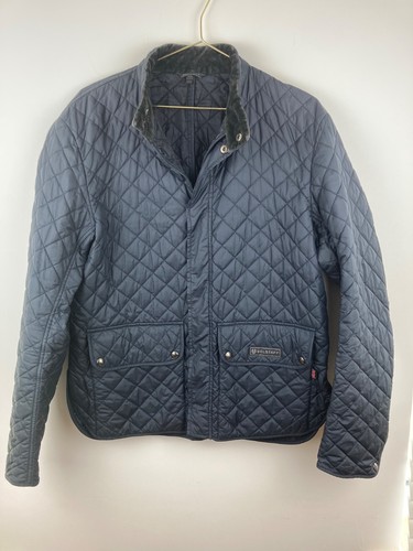 Belstaff quilted navy jacket - quilted,
