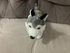 Grey Wolf Plush