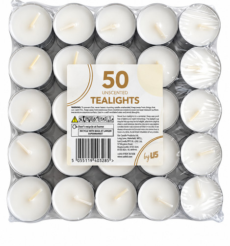 Candles 100 pack - 100, white