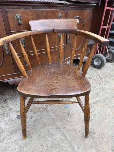 Antique tiger oak captains - tiger,