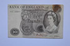 Hollom  1964 £10 Banknote