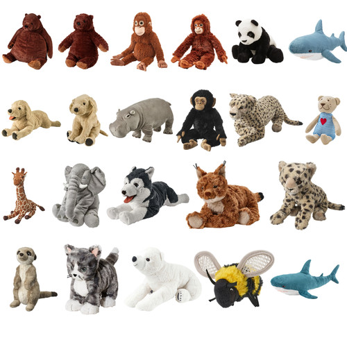 Ikea soft toy - soft, bear