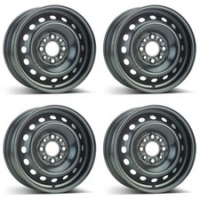 4 Steel wheels Alcar 5.0Jx13