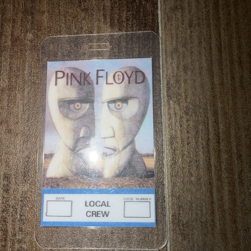 Pink floyd backstage pass - backstage,