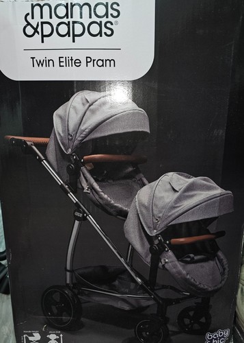 Mama papas twin - mama, pram