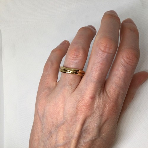 Gold tone stainless steel