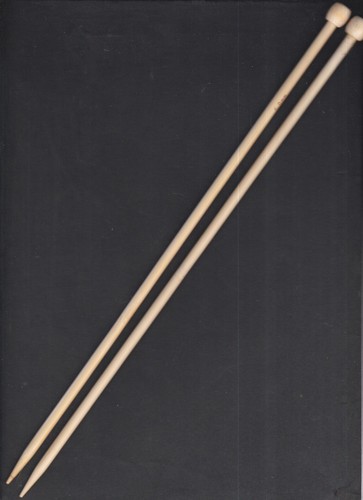 Bamboo knitting needles pair - knitting,