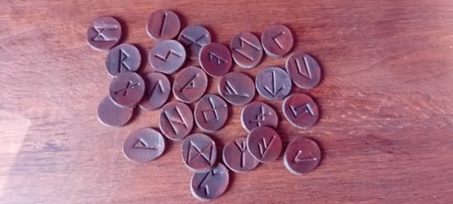 Handmade elder futhark - handmade,