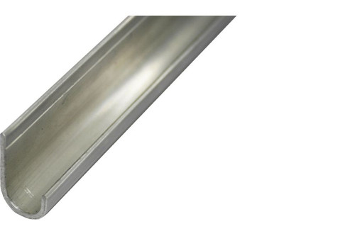 Aluminium gutter section - aluminium, j