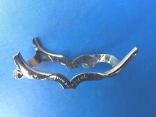 NEW OLD STOCK HURET JUBILEE CHROME DOUBLE ORNATE CABLE GUIDE, FRAME FIT,L'EROICA