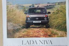 Original CSC 2022 magazine single sheet article: LADA NIVA 4X4