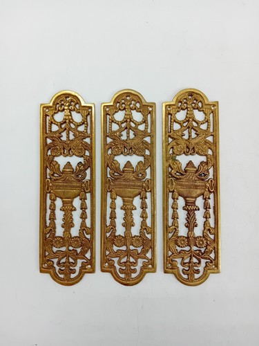 Set ornate brass finger - brass,