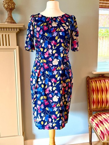 Hobbs silk blue floral - hobbs,