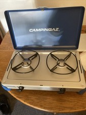 Campingaz Camping Kitchen 2 Maxi Double Burner Portable Camping Gas Stove
