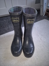 Ladies Joules Wellies Black