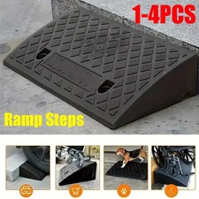 4x Heavy Duty Portable Kerb Door Ramps Wheelchair Mobility Scooter Access Ramp