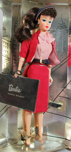 Mattel barbie 1960 busy gal - barbie, "busy
