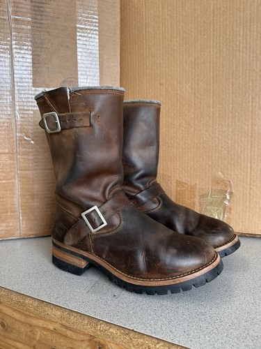 Vintage men brown leather - vintage,