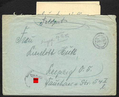 Field post warsaw to - gg,