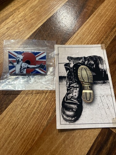 Skinhead lapel pin - badge,, this