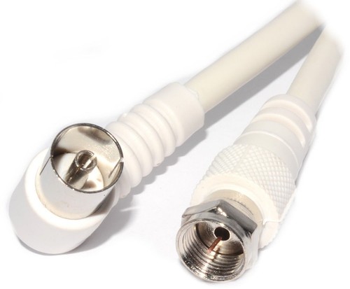 Coaxial plug male to - 1m,,