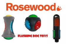 Rosewood Flashing Dog Toys Ball Stick Dumbbell