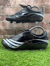 Adidas F10 + Black White Football Boots Fg Very Good Condition 2007 Rare Retro