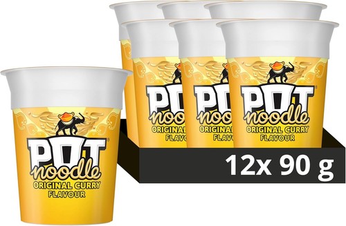 Pot noodle curry flavour g - pot,