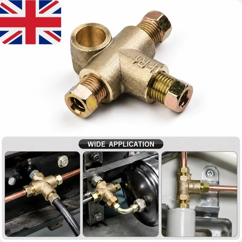 Way brake pipe - way, tee