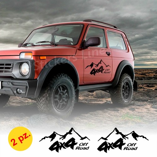 Stickers off road lada bronto - stickers,