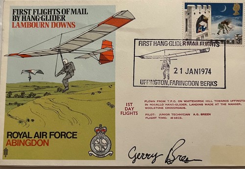 Hang glider 1st mail - , flights